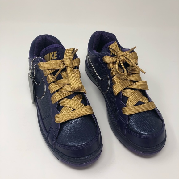 Nike Air troupe low IMPERIAL PURPLE NWT 324923-500 Zumba Dance Cheer - Picture 5 of 7